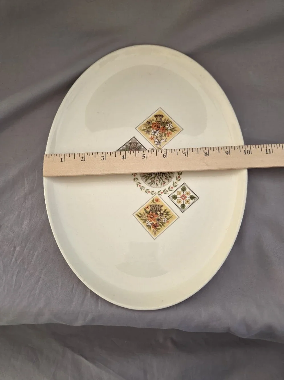 Vintage Ceramic Serving Platter